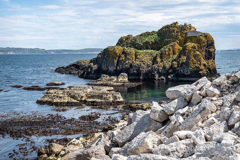 Antrim Coast, Carrick-a-Rede, Ballintoy, Co Antrim, Northern Ireland