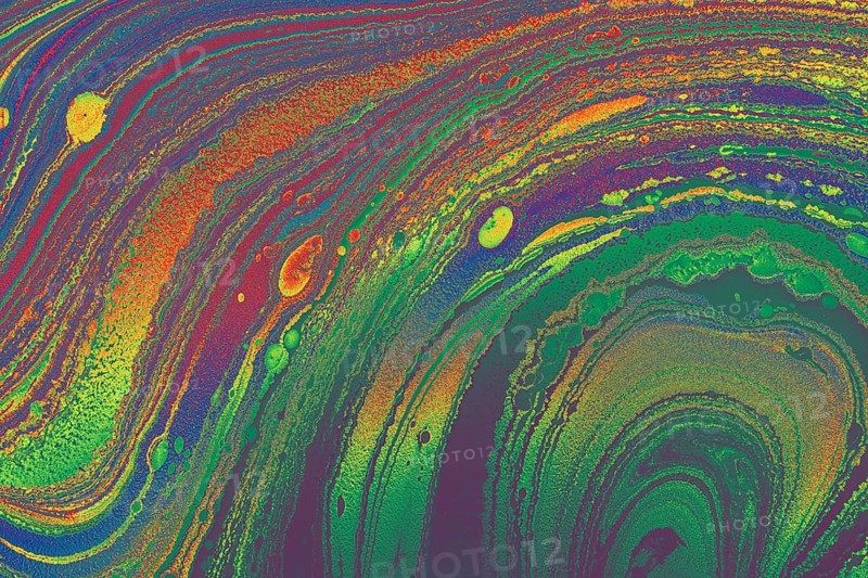 Ebru marble effect pattern design for print