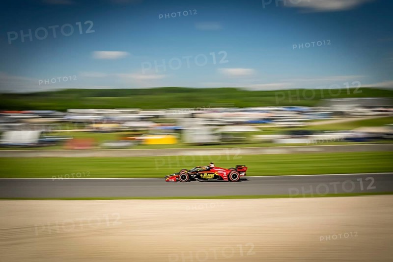 PIETRO FITTIPALDI (30) of Miami, Florida practices for the XPEL Grand Prix at Road America in Elkhart Lake, WI
