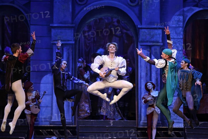 Sofia, Bulgaria - November 24, 2016: Artists of Moscow City Ballet are performing Romeo and Juliet spectacle in Bulgaria's National Palace of Culture