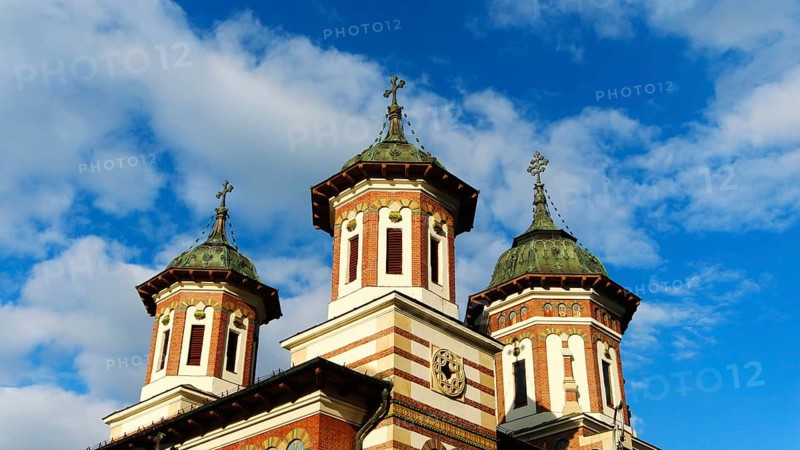 Monastery in the City of Sinaia, Romania, Europe