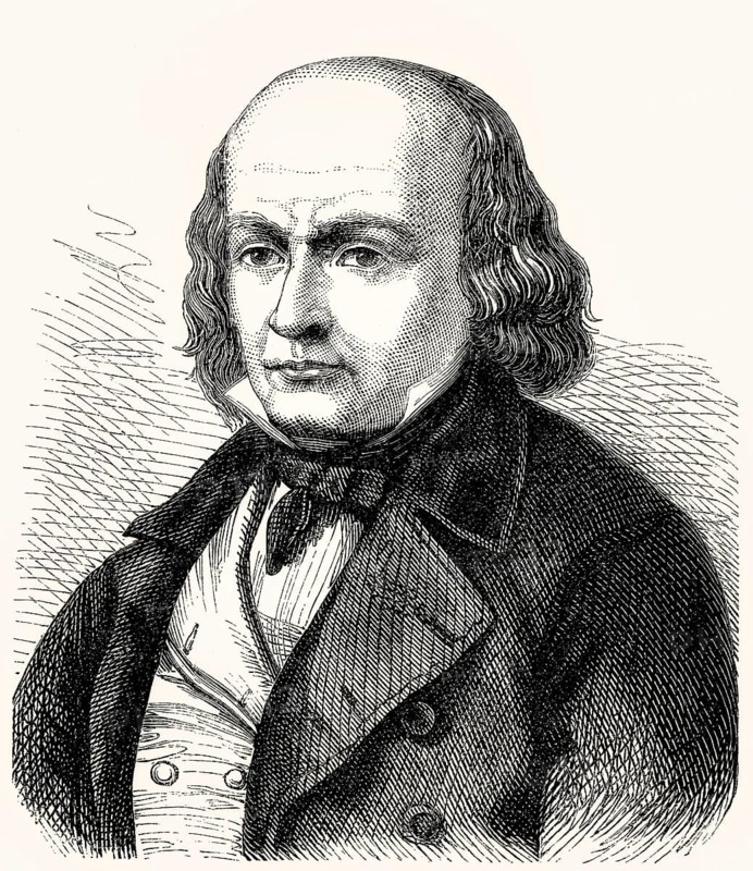 Pierre-Jean de Béranger, 1780, 1857, a French poet and chansonnier