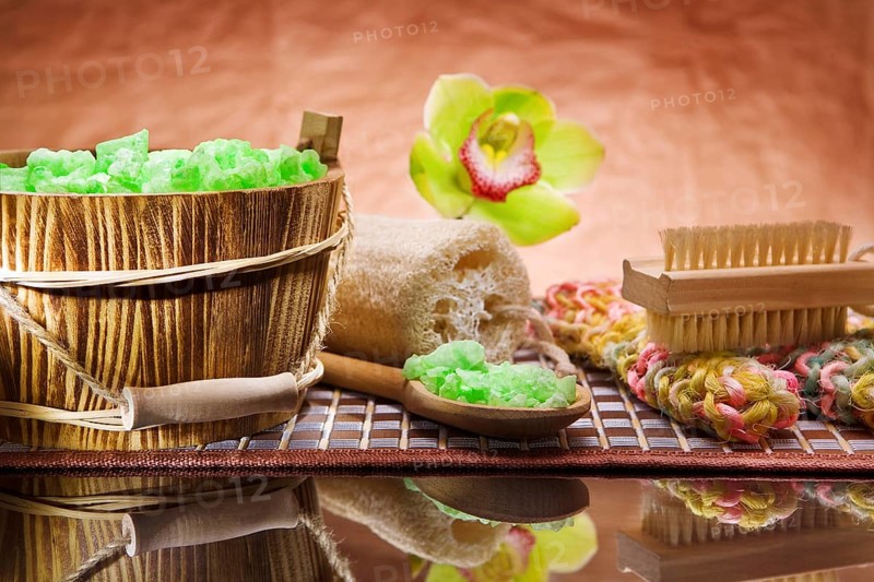 Set for bathing