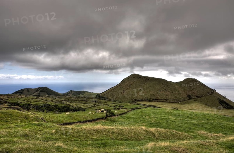Landscape of Pico, Pico Island, Azores, Portugal, Europe