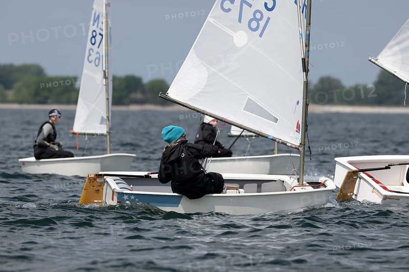Andreas Dick, Olympic Centre - Schilksee, Kiel, Schleswig Holstein, Carla WESTERHEIDER from SKBUE #GER1875, Golden Opti 2025 on 24.05.2025 at the Olympic Centre, Schilksee in Kiel Germany