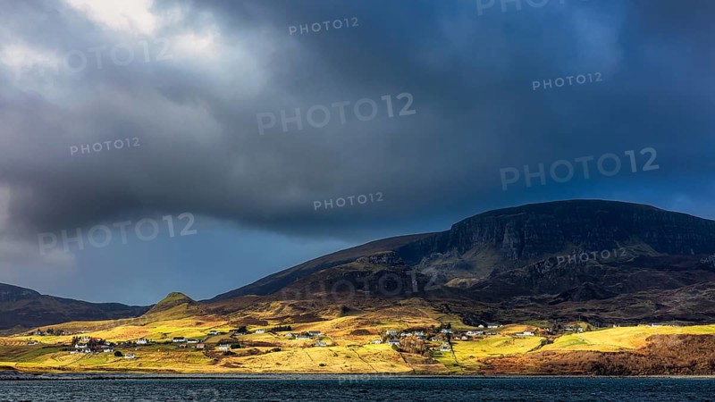 Landscape of Ilse of Skye, Edinburgh, Scotland, United Kingdom, Europe
