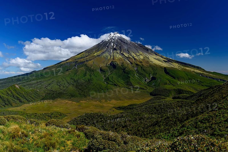 Mount Taranaki in New Plymouth, New Zealand, Oceania