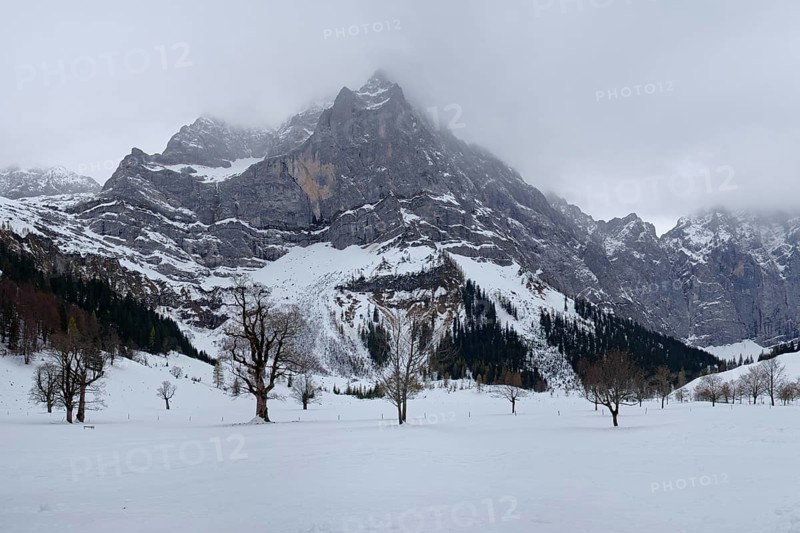 Großer Ahornboden in winter, Karwendel