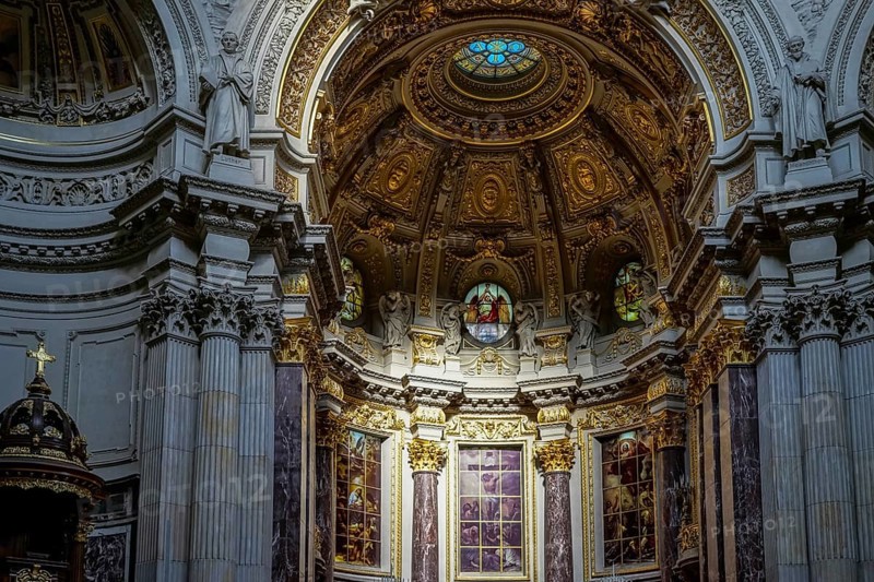 Detail of the Cathedral in Berlin