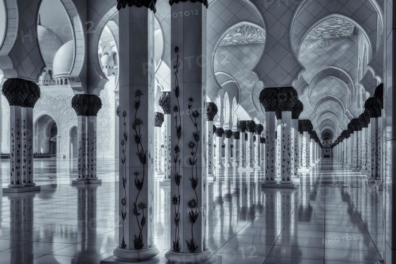 Sheikh Zayed Grand Mosque. Sheikh Zayid Mosque. Abu Dhabi