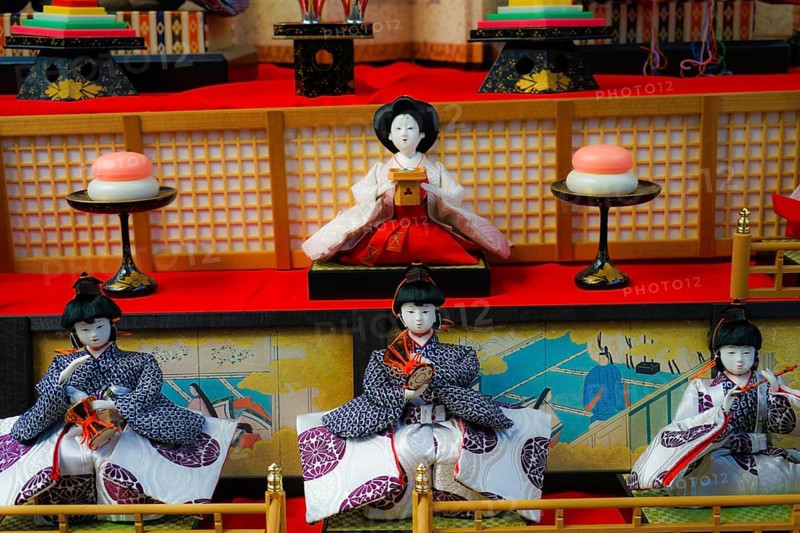 Doll Festival of tiers (Japanese culture). Shooting Location: Yokohama-city kanagawa prefecture