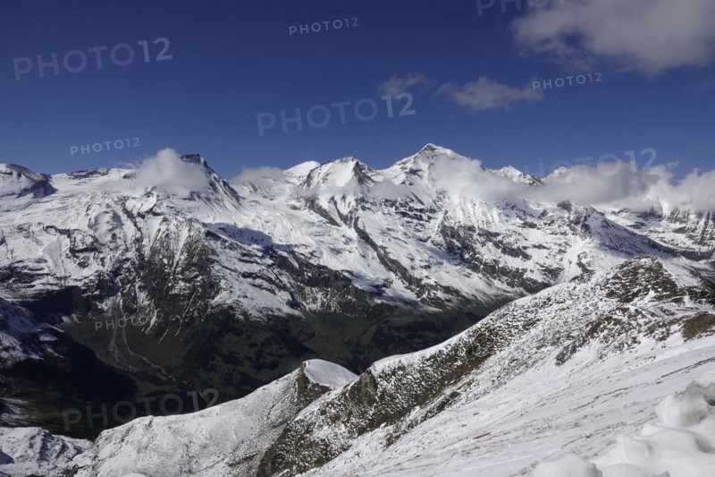 On the Großglockner High Alpine Road in autumn