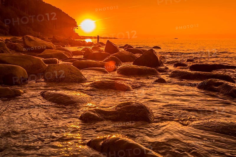 Sunset Baltic Sea