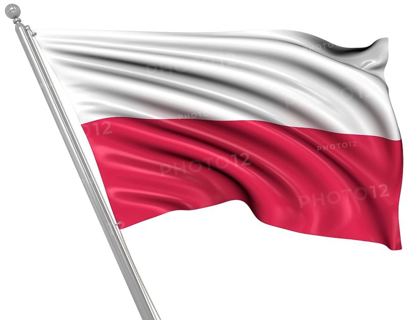 Flag of Poland, This is a computer generated and 3d rendered image
