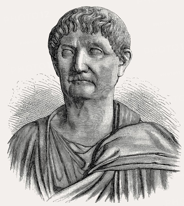 Diocletian or Diocles, 244–312, Roman emperor from 284 to 305