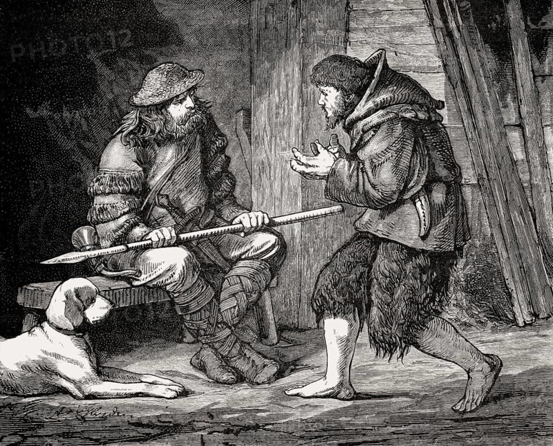 Free peasant and serf, social hierarchy, medieval period