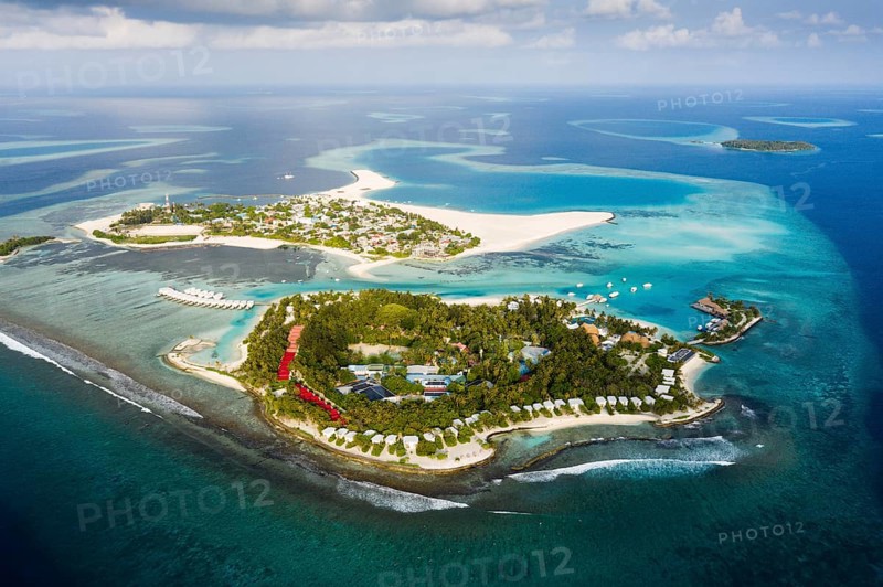 Holiday island Kandooma and Guraidhoo, South Male Atoll, Indian Ocean, Maldives, Asia
