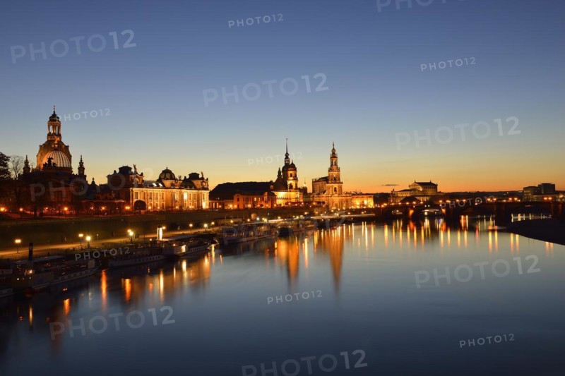 Dresden at night