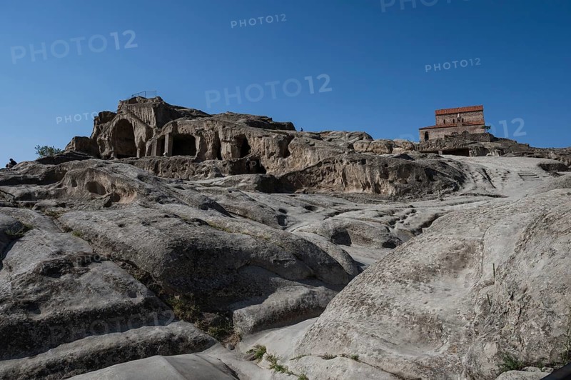 Ancient rock city in Uplistsikhe, region Shida Kartli, Georgia, Asia