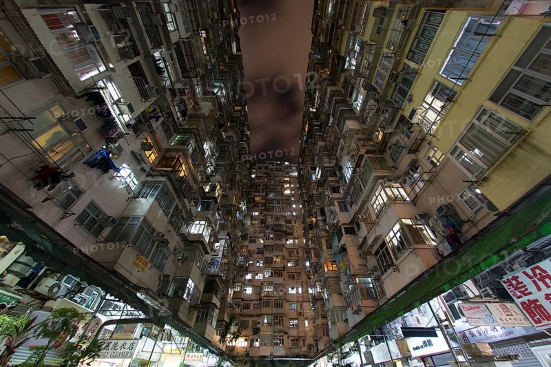 Hong Kong apartment high-rise apartment (Quarry Bay). Shooting Location: Hong Kong Special Administrative Region
