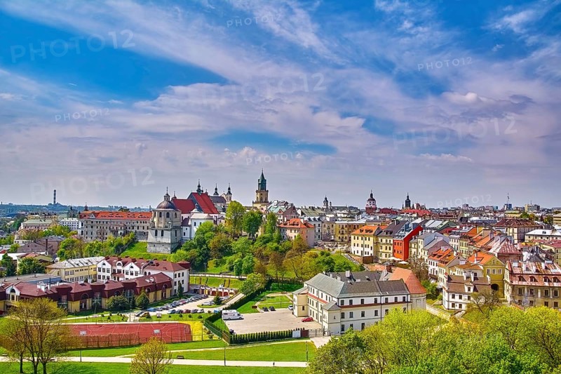 View of Old City of Lublin, Poland Lublin, Poland, Europe