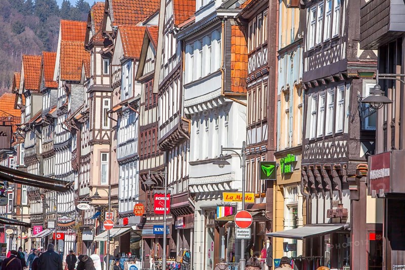 View of Hannoversch Münden, Lower Saxony, Germany, Europe