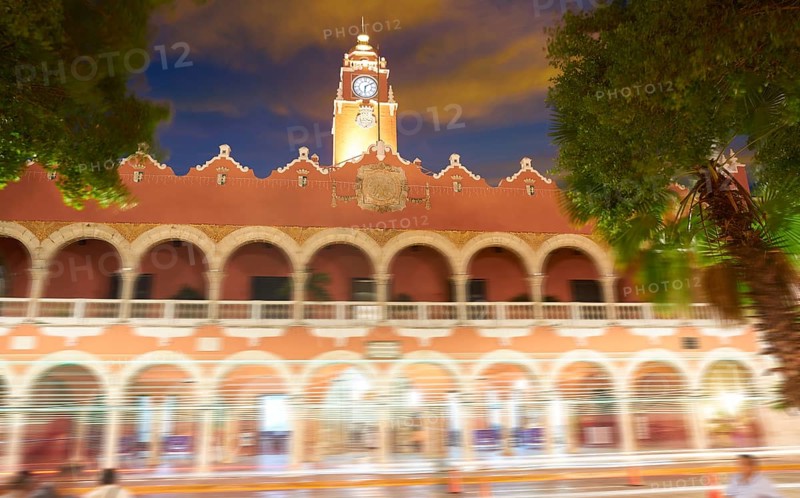 Merida city Town hall of Yucatan in Mexico