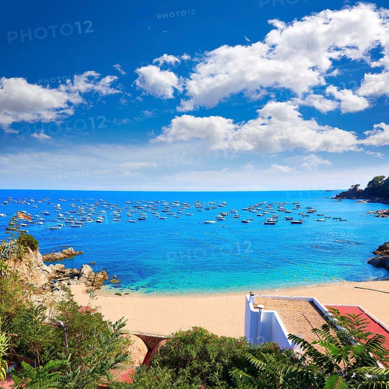 Calella de Parafrugell in Costa Brava of Girona at Catalonia Spain
