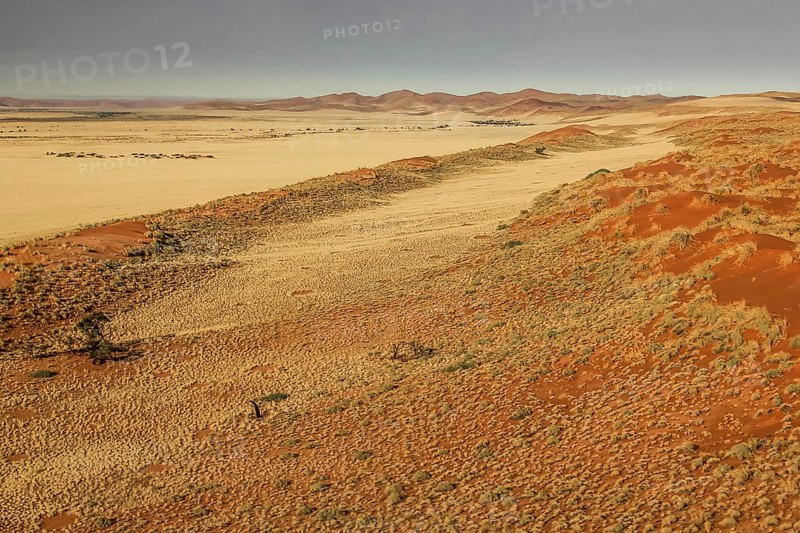 Aerial view of the Sossusvlei desert in the Namib Naukluft National Park, Namibia, Africa