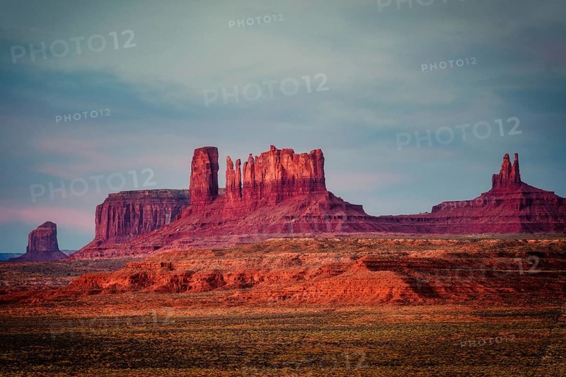 USA Arizona Forrest Gump Hill Point in sunrise