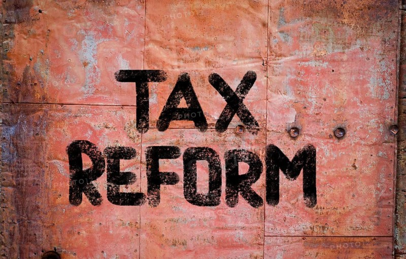 Tax Reform Concept