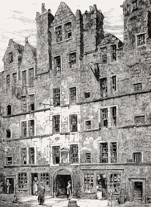 Tailor's Hall, Cowgate, Edinburgh, Scotland, 19th century