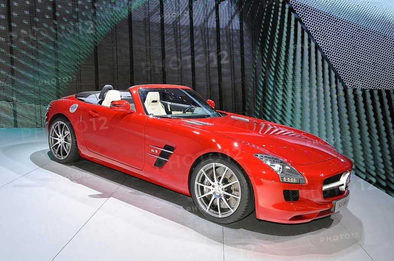 Mercedes SLS AMG at the IAA