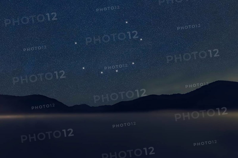 Corona Borealis star constellation, Night sky, Cluster of stars, Deep space, Northern Crown constellation
