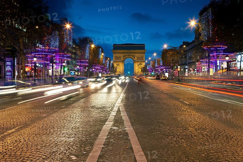 Champs elysees, Paris, France, Europe