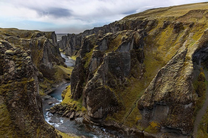 Fjaðrárgljúfur, Katla volcanic area, south coast, Iceland, Europe