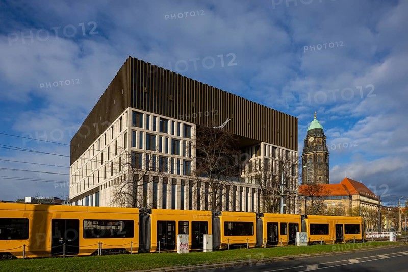 The Stadtforum will be built on Ferdinandplatz by 2025. The two divisions of Urban Development, Construction, Transport and Real Estate and Environment and Climate, Law and Order with their offices as well as the Office for Economic Development will move into the new administrative building of the state capital of Dresden. Dresden, Saxony, Germany, Europe