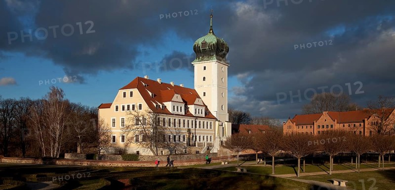Delitzsch b Leipzig Castle 58871 Built 1690-96 View from south-west