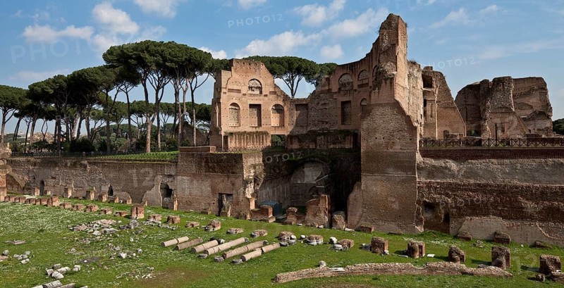 Stadium, east side inside with exedra