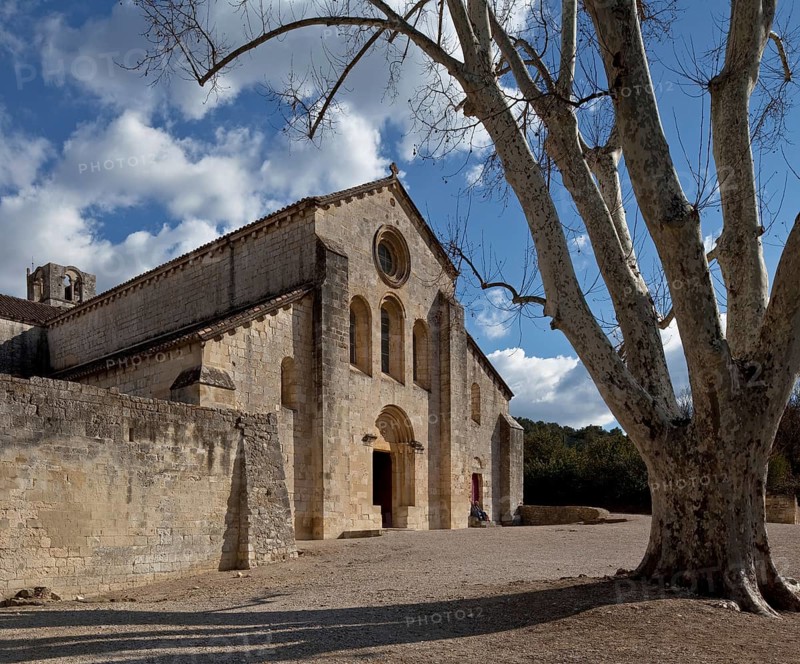 Cistercian monastery founded in 1144, church built 1175-1220, view from north-west, St., Sankt, Saint