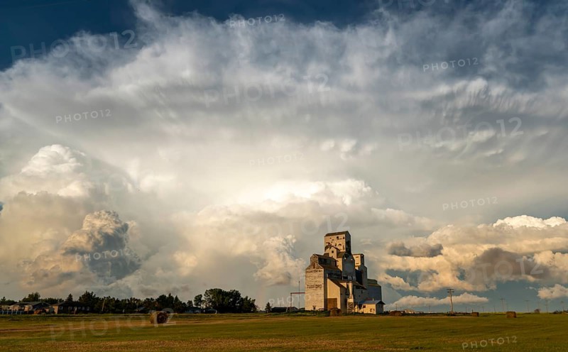 Summer Storms in the Canadian Prairies Dramatic Scenes