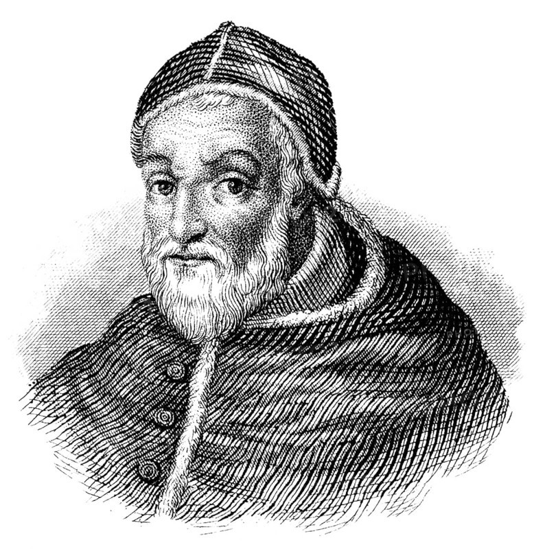Portrait of Sixtus V or Felice Peretti di Montalto, 1521 - 1590, Pope of the Catholic Church from 1585-1590, Portrait von Sixtus V. oder Felice Peretti di Montalto, 1521 - 1590, von 1585 bis 1590 Papst der katholischen Kirche