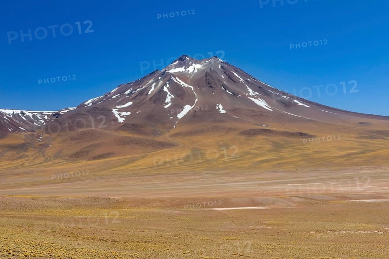Atacama Desert, Chile. Salar Aguas Calientes. Lake Tuyacto. South America