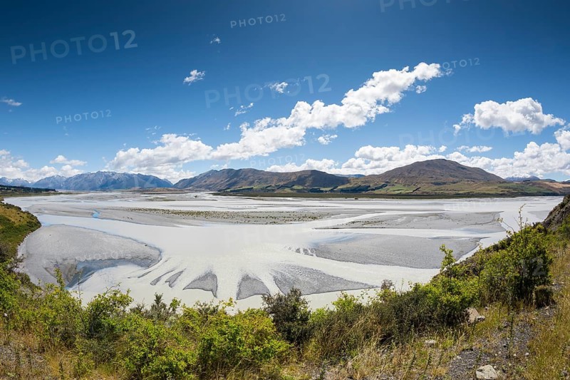 An image of a beautiful landscape in the south part of New Zealand