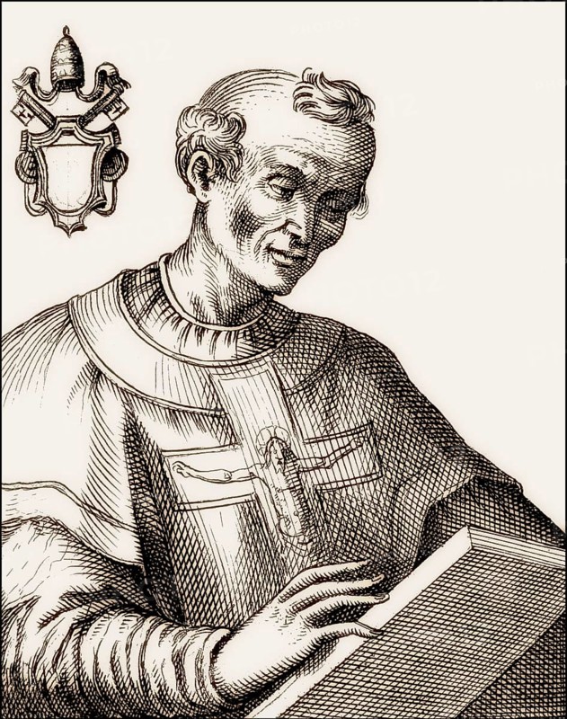 Pope Adeodatus II, c.621 – 676, bishop of Rome from 672 to 676