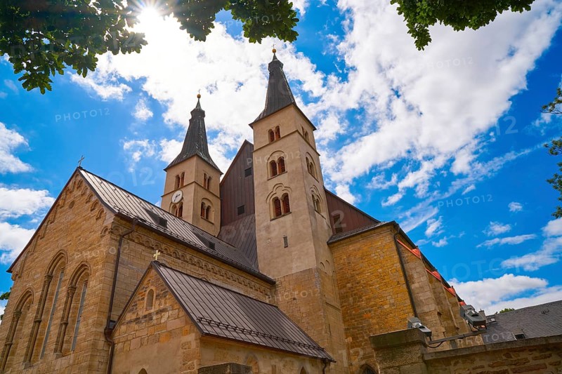 Nordhausen Holy Cross Cathedral in Thuringia Germany