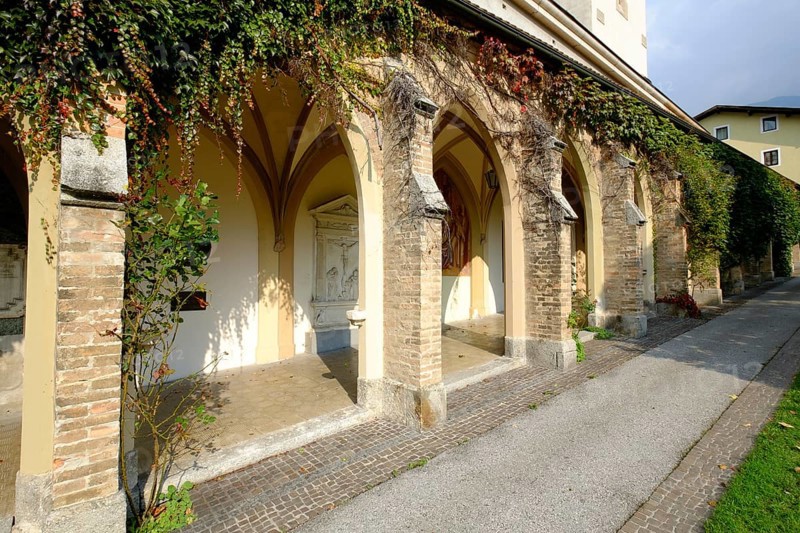 Parish Church of Our Lady in Schwaz, Austria, the largest Gothic hall church in Tyrol, Europe