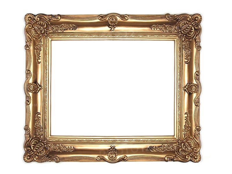 Golden frame