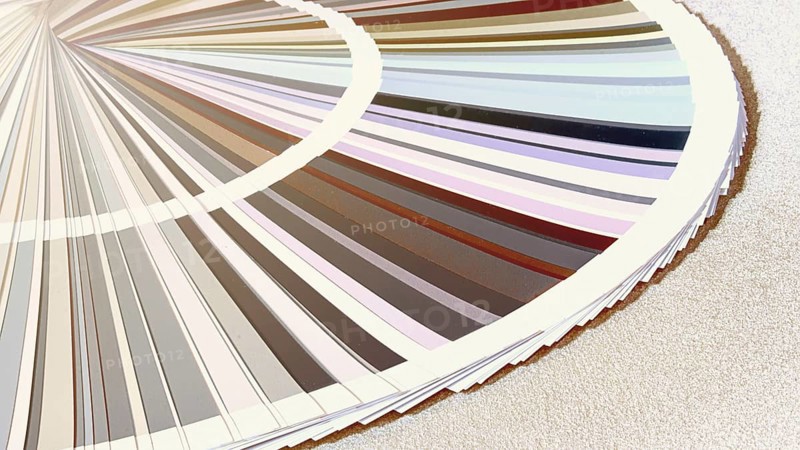 Sample Colors Catalog, Color wheel choosing paint tone