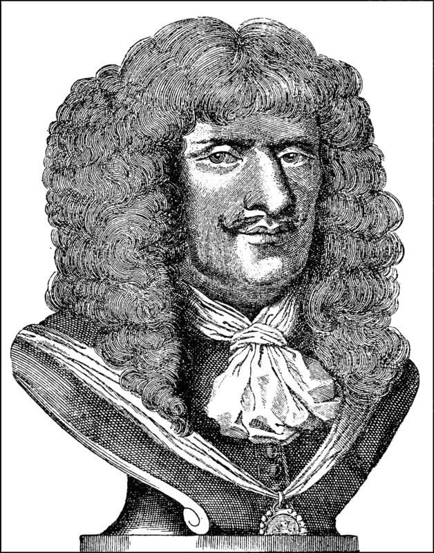 Prince Georg Friedrich of Waldeck 1620 - 1692, a German and Dutch Field Marshal and Grand Master of the Order of Saint John, Bailiwick of Brandenburg, Portrait von Georg Friedrich Fürst zu Waldeck, 1620 - 1692, ein deutscher Generalfeldmarschall und holländischer Generalkapitän